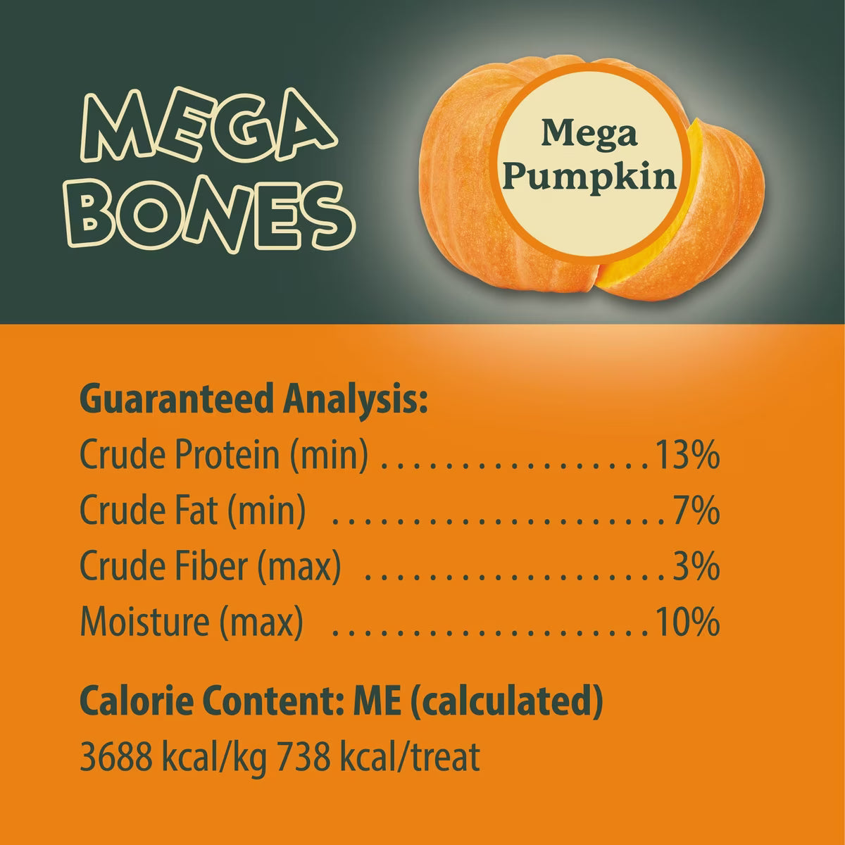 DNI TRT MEGA PMPKN BONE 7OZ