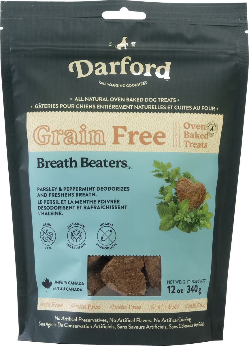 Darford Breath Beaters Grain-Free Dog Treats 12oz