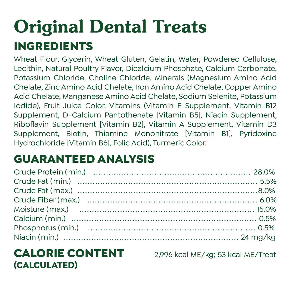 GREENIES TEENIE 65PK 18 OZ