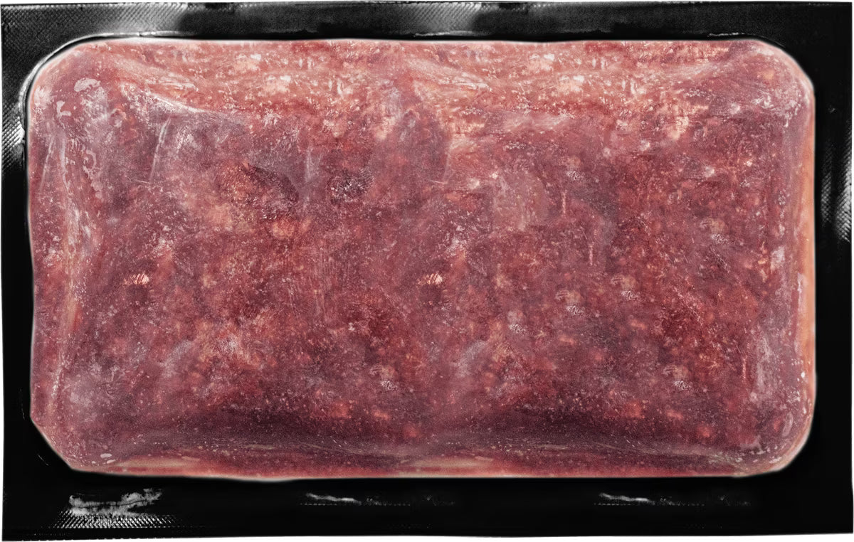 Vital Essentials Frozen Raw Patty Grain-Free Beef Entree Dog Food, 4.7-lb box