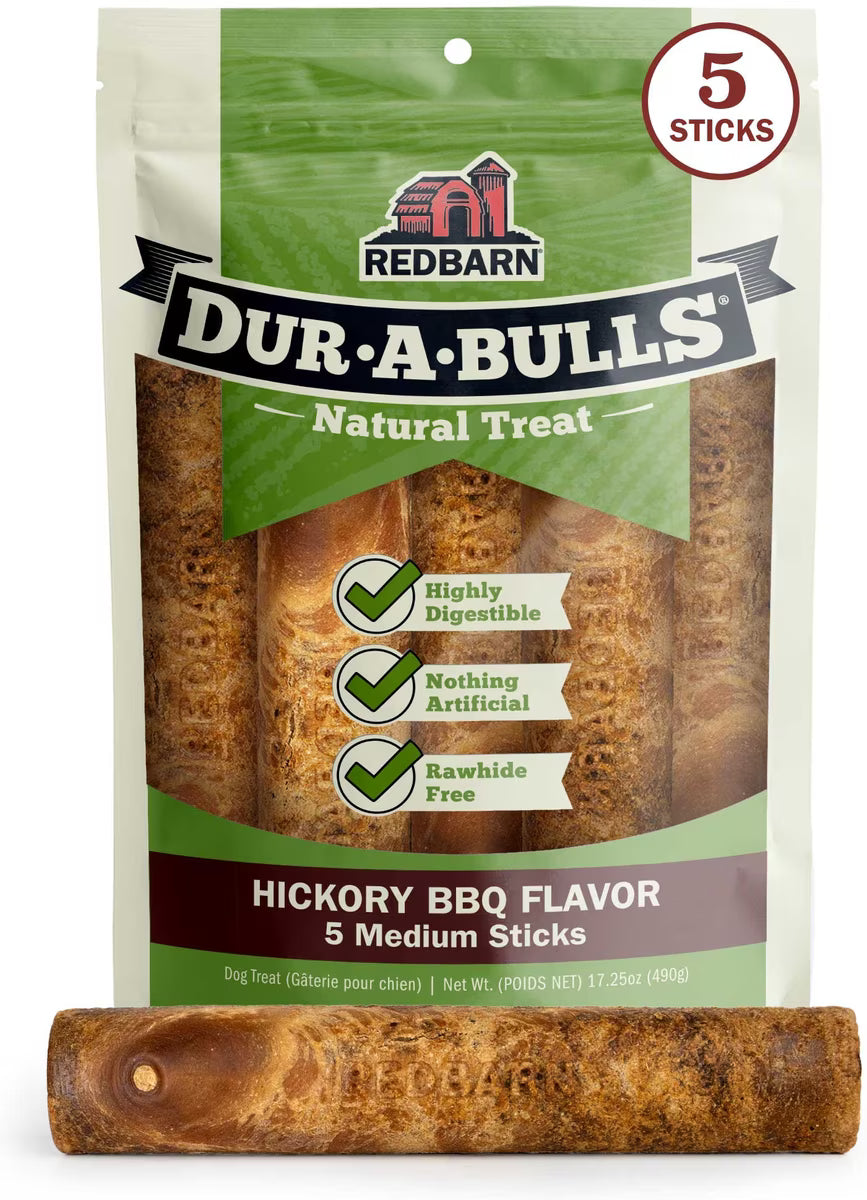 REDBARN Dur-A-Bulls Stick BBQ 5ct