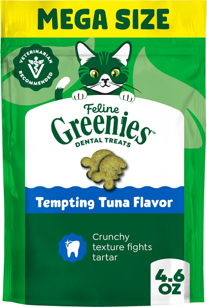 FELINE GREENIES TUNA 4.6