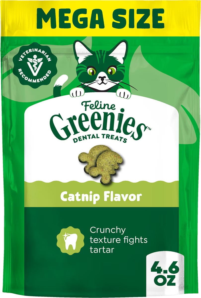 FELINE GREENIES Catnip TRT 2.5
