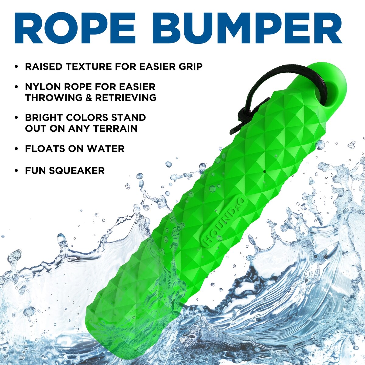 Playology Rope Bumper Green