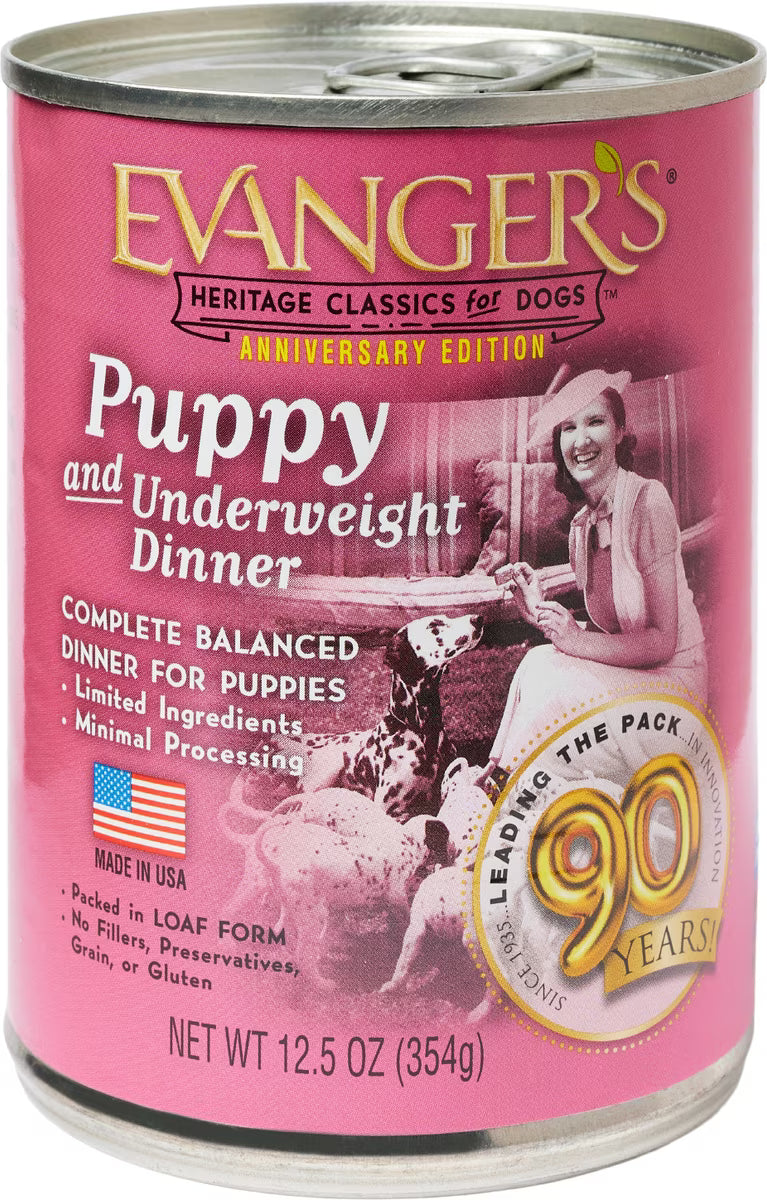 Evanger's Classic Recipes Puppy Canned Dog Food 12.5oz