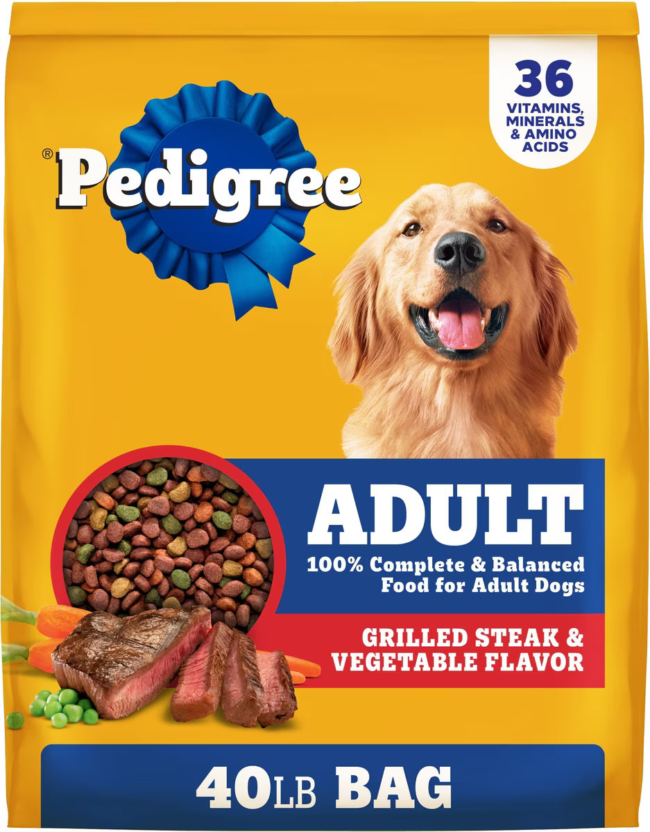 PEDIGREE Adult Steak & Vegetable 40