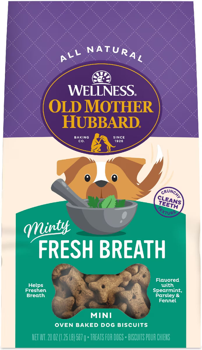 OMH MINTY BREATH BISC 20OZ