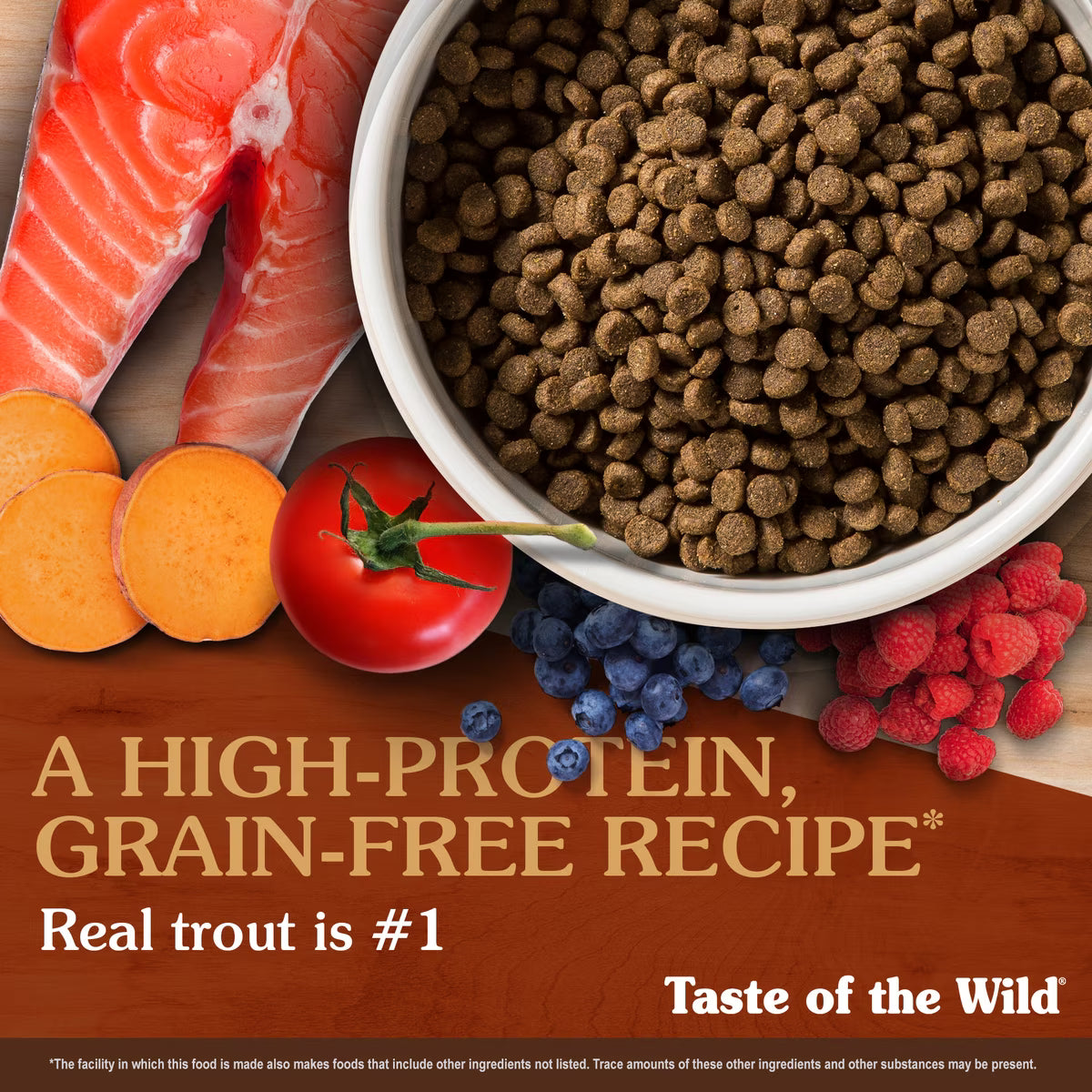 Taste Of The Wild Canyon River Trout & Smoke-Flavored Salmon Grain-Free Dry Cat Food 14lb