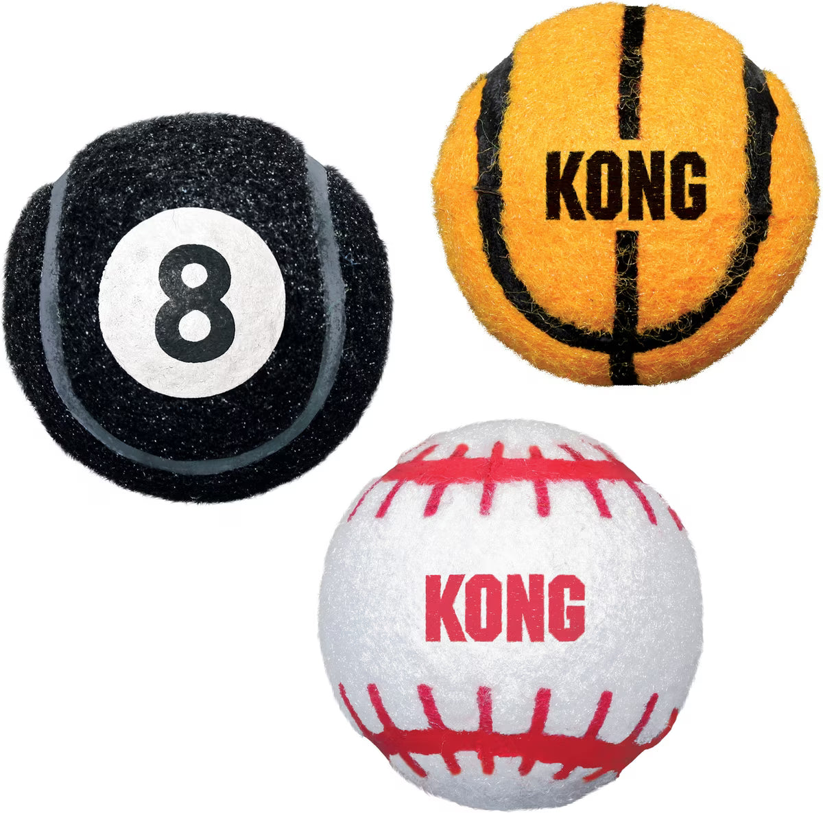 KON TOY SPORT BALLS MD 3PK