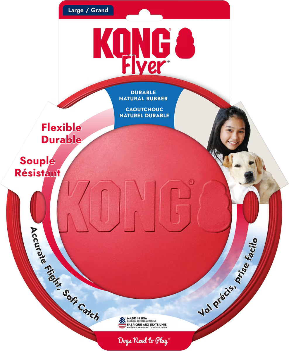 KONG FLYER TOY LRG KF3