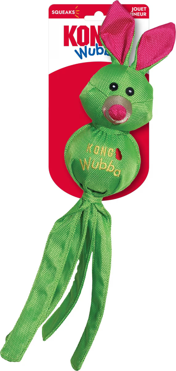 Kong Wubba Ballistic Friends Dog Toy Assorted Characters Large