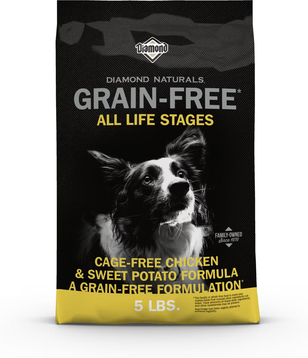 Diamond Naturals Grain-Free Chicken & Sweet Potato Formula Dry Dog Food 5lb