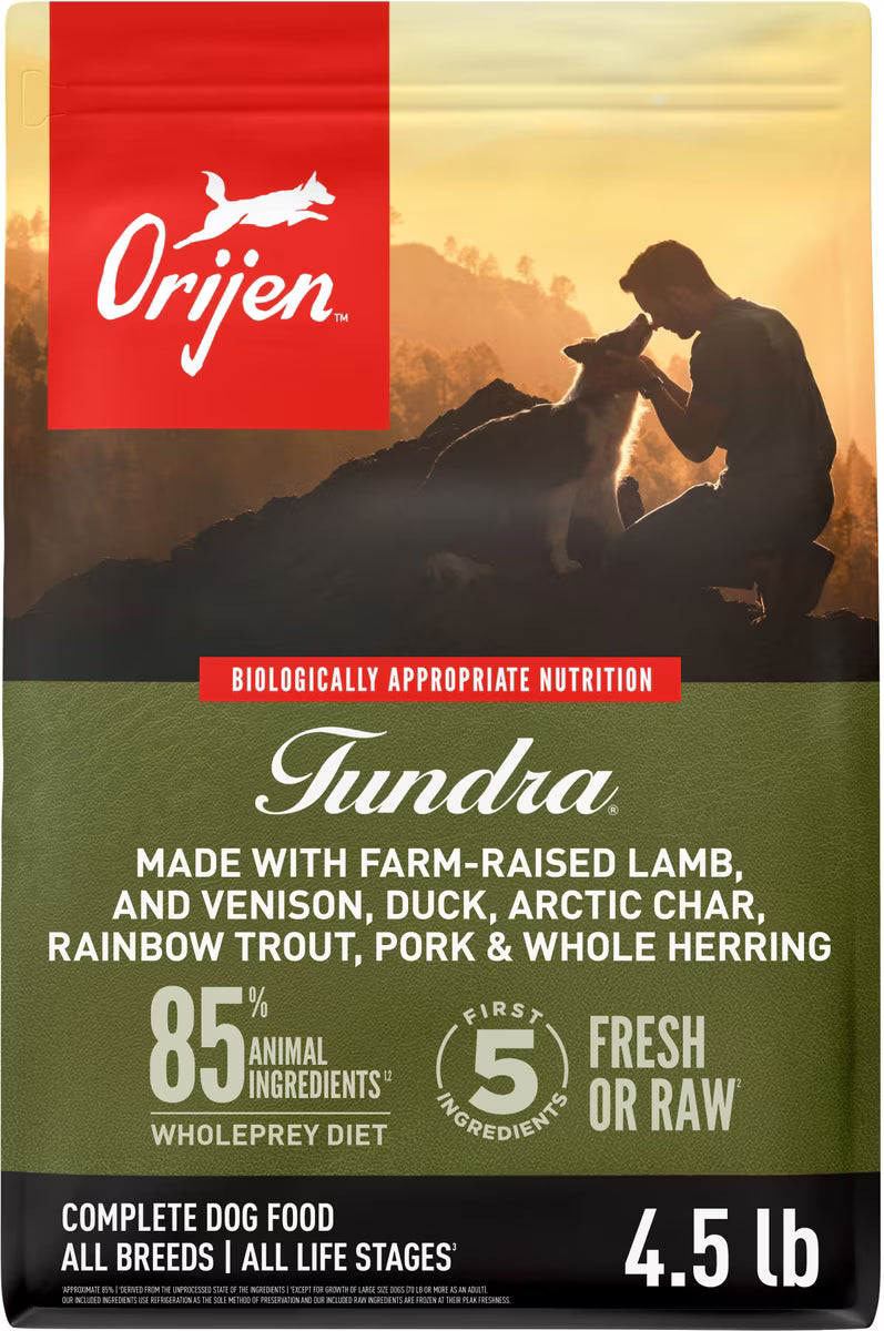 Orijen Tundra Grain-Free Dry Dog Food 4.5lb