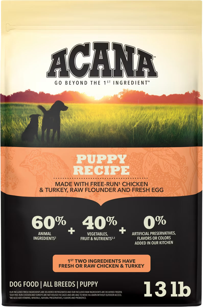 ACANA Puppy Grain-Free Dry Dog Food 13LB