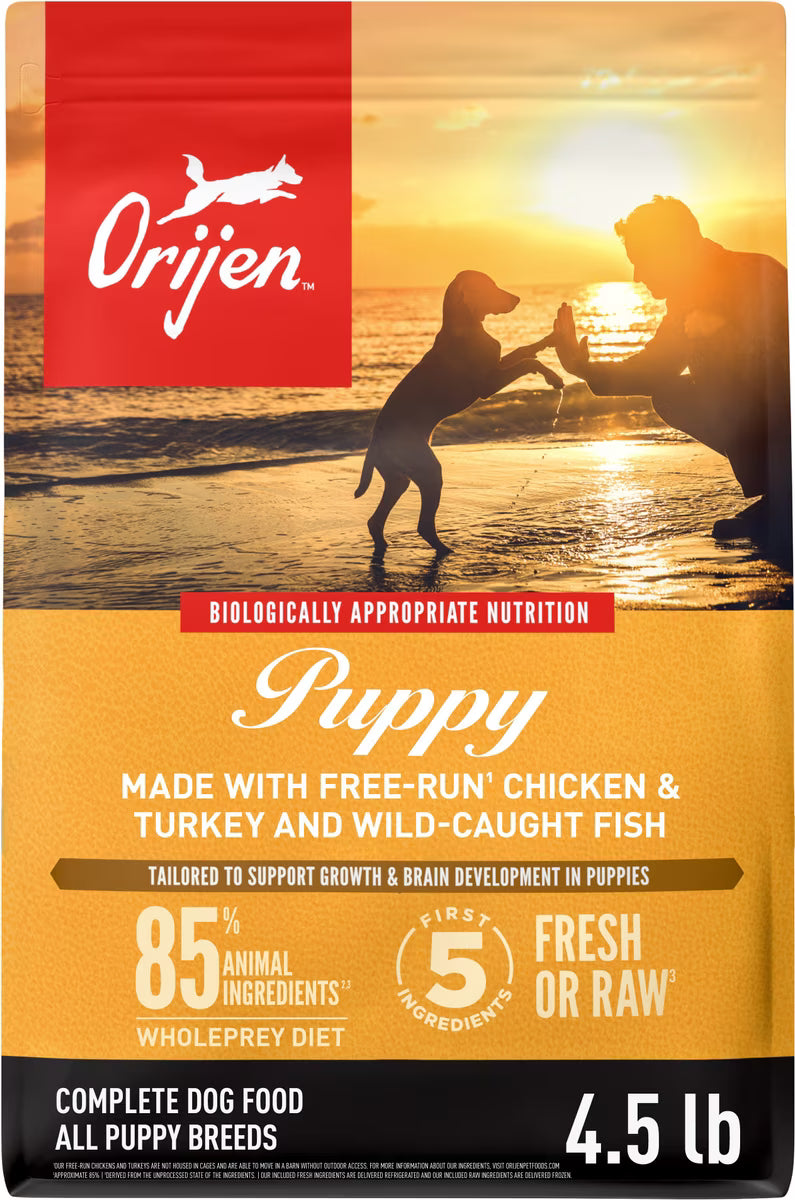 Orijen Puppy Grain-Free Dry Dog Food 4.5lb