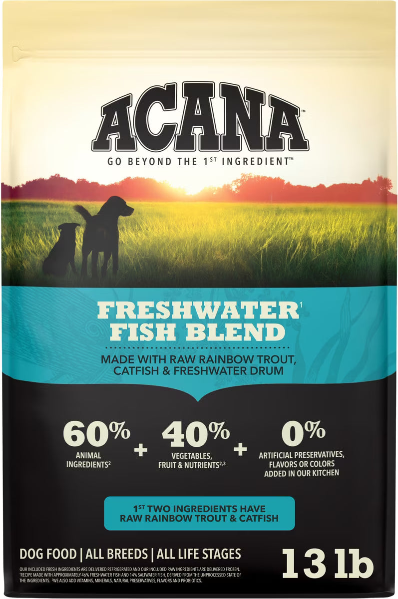 ACANA Freshwater Fish Grain-Free Dry Dog Food 13LB