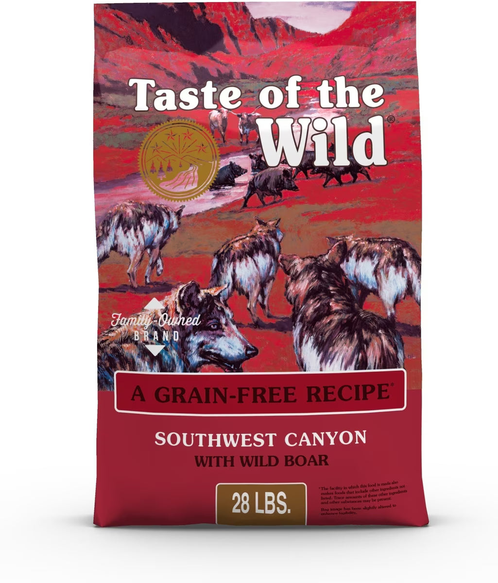 Taste of the Wild Southwest Canyon Grain-Free Dry Dog Food 28lb