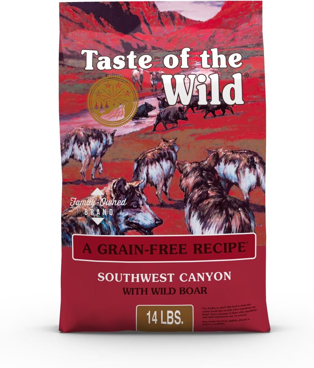 Taste of the Wild Southwest Canyon Grain-Free Dry Dog Food 14lb