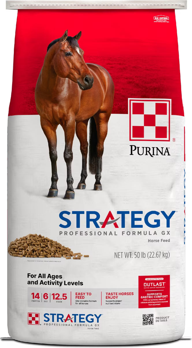 Purina Strategy Professional Formula Horse Feed 50lb