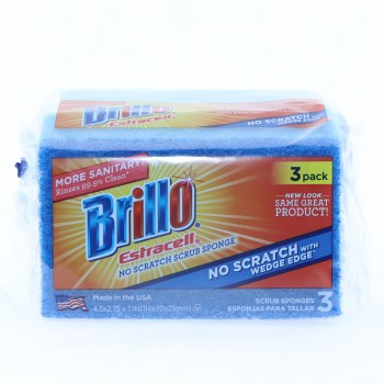 Brillo SCRUBBER SPONG 3pk