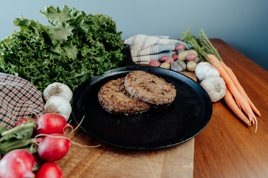 Ground Sirloin Beef Steak Patties - 2 (8oz)