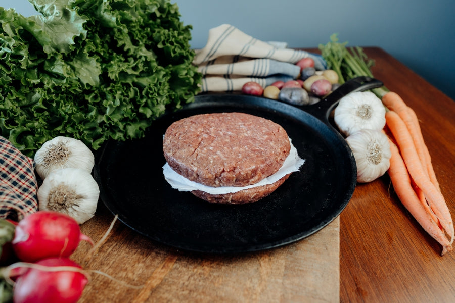 Ground Sirloin Beef Steak Patties - 2 (8oz)