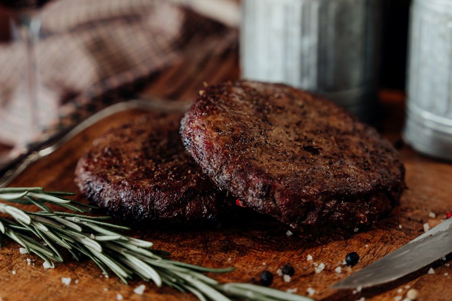 Ground Sirloin Beef Steak Patties - 2 (8oz)