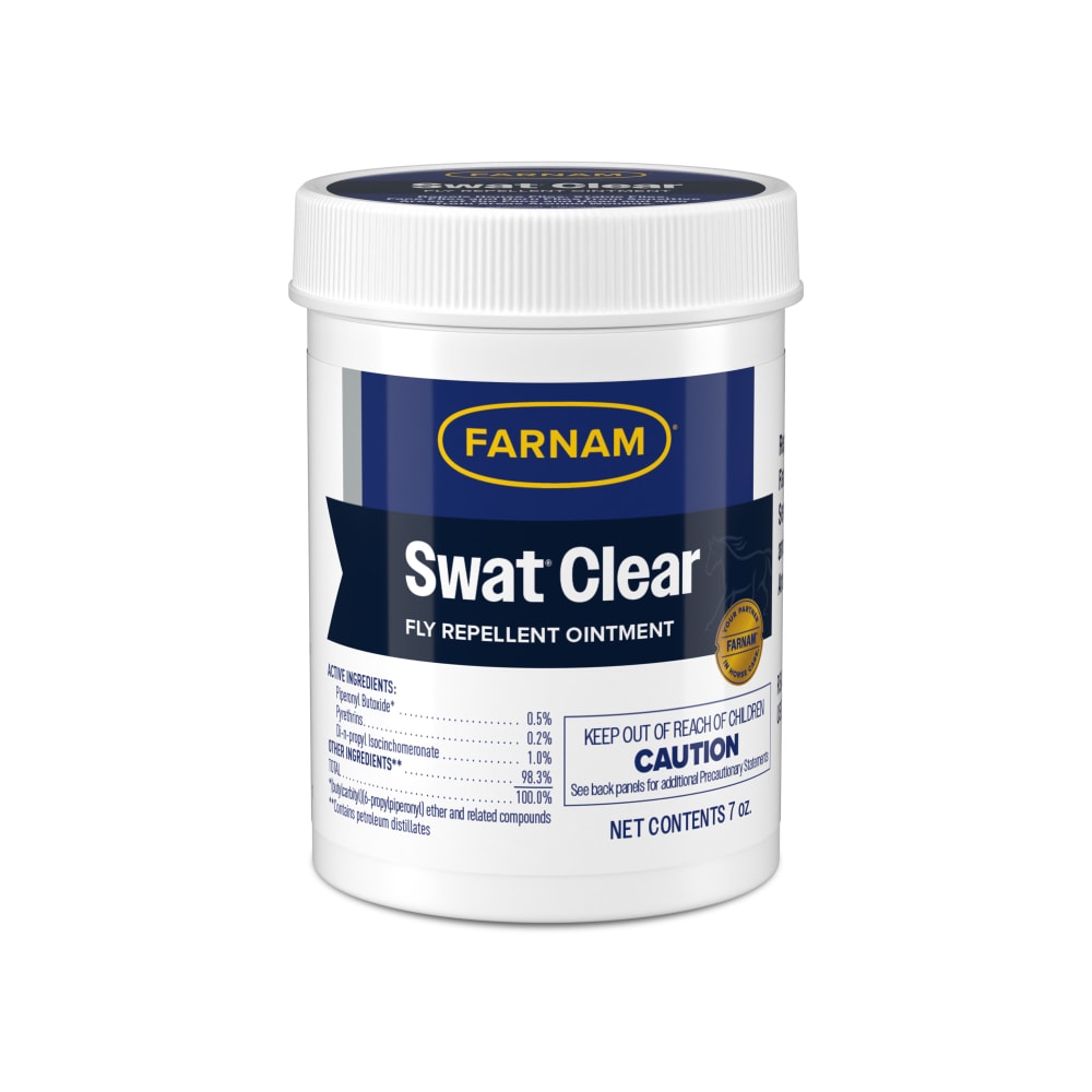 Farnam SWAT Fly Repellent Clear Ointment for Horses & Dogs 7oz