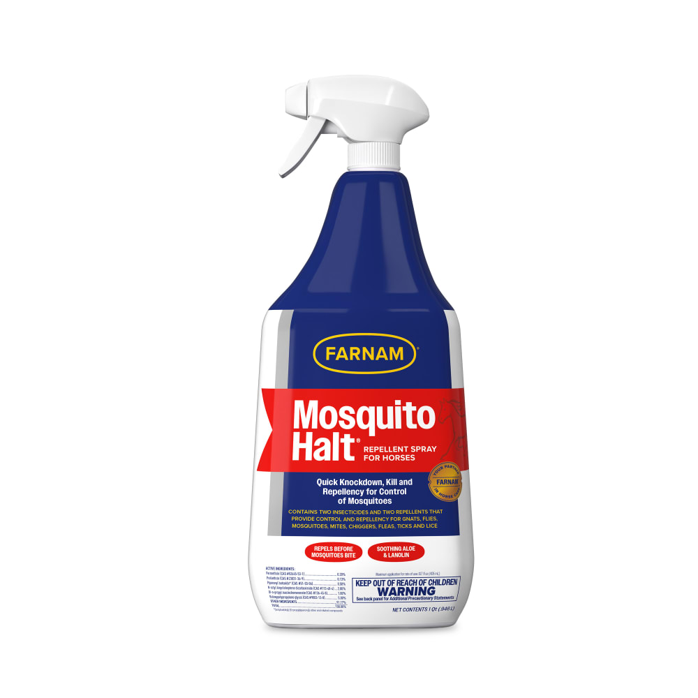 Farnam Mosquito Halt Repellent Spray for Horses 32oz