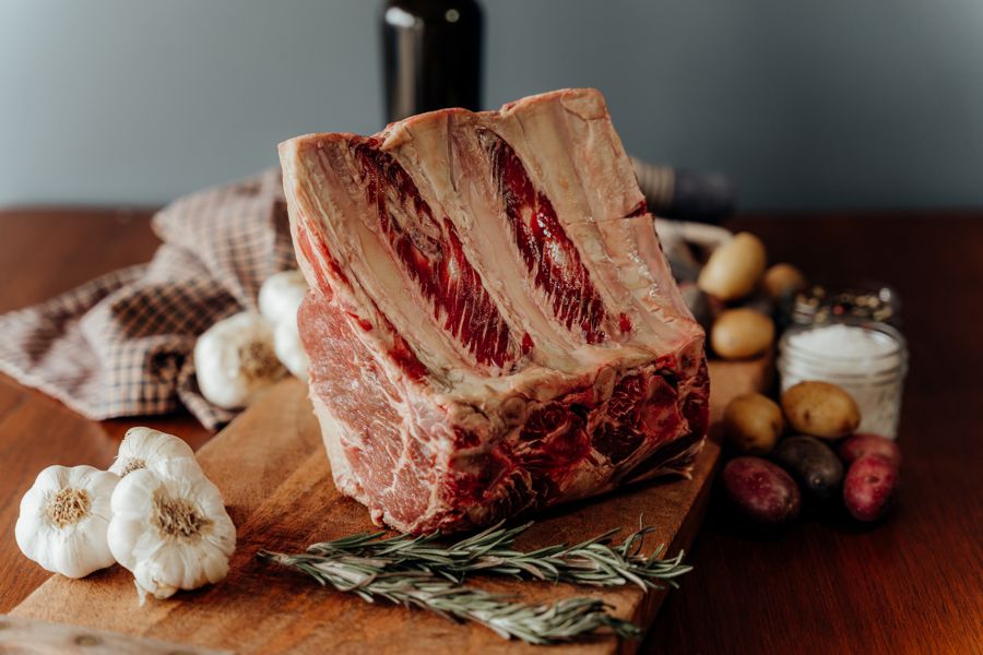 Beef Standing 3 Rib Roast - 4.8 lbs