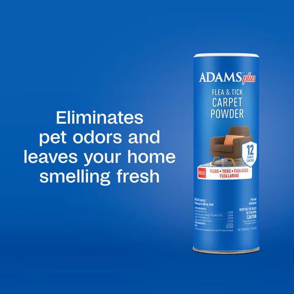 Adams Plus Flea & Tick Carpet Powder 16oz