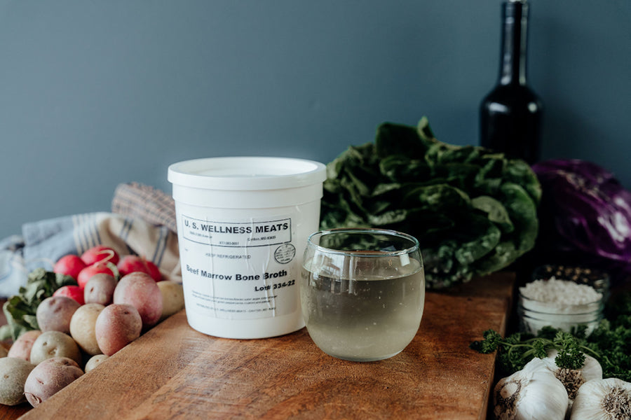 Beef Marrow Bone Broth - 2 lb Pail