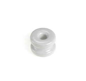 INSULATOR PORCELAIN DONUT 10ct