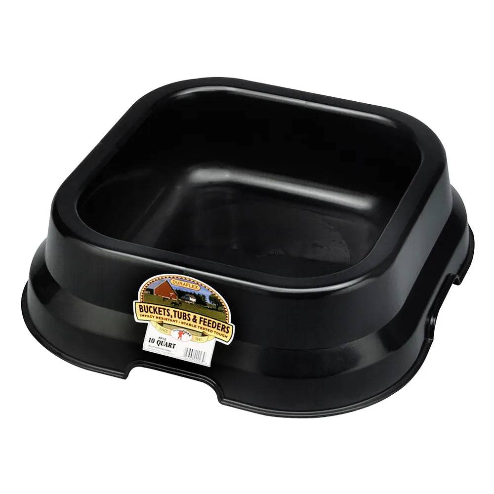 Little Giant DuraFlex Plastic Feed Pan 10qt