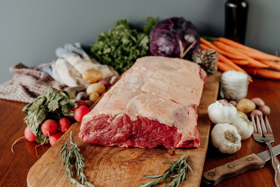 Whole Primal Beef Striploin - 7.25 lbs.