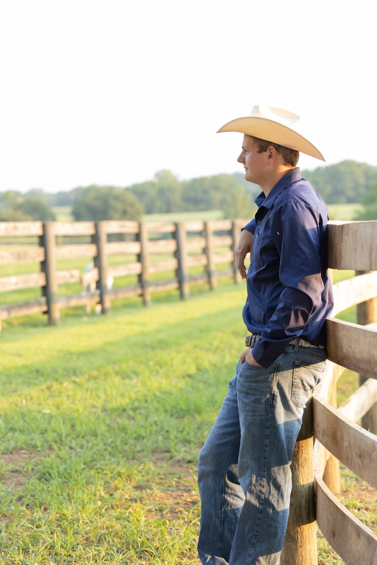 FlexFlow Mesh Button-Up Mens Western Shirt