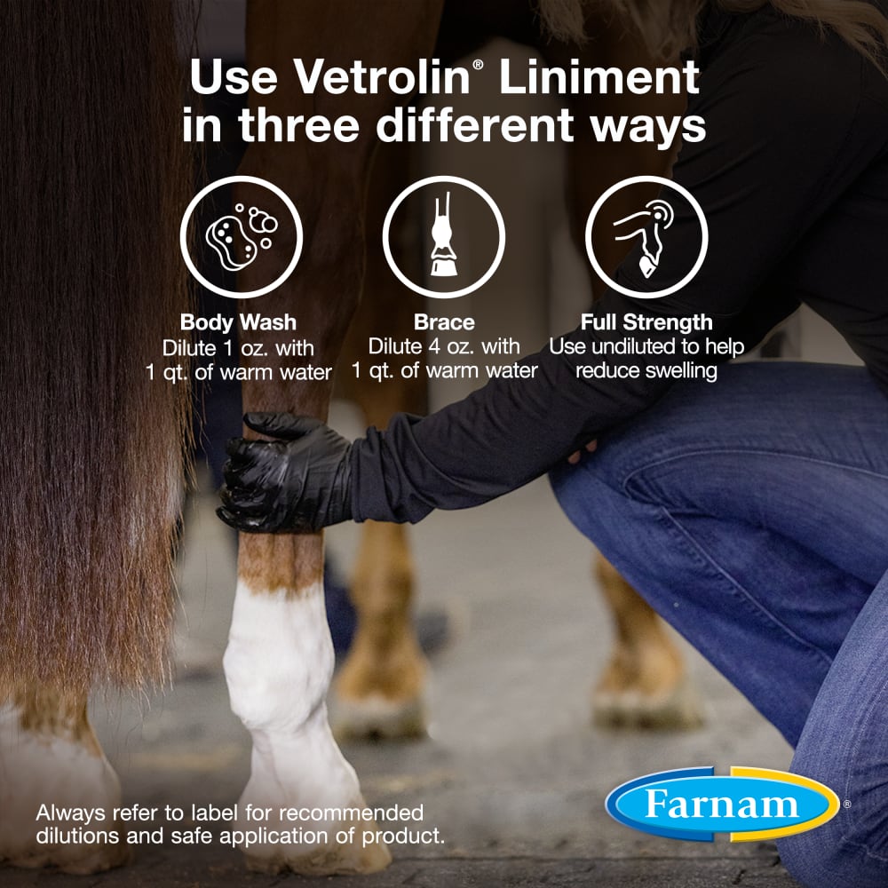 Farnam Vetrolin Liniment for Horses