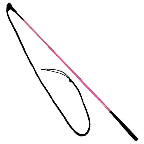 Training Stick - 48" stick, 5-1/2' drop & 6" Leather popper