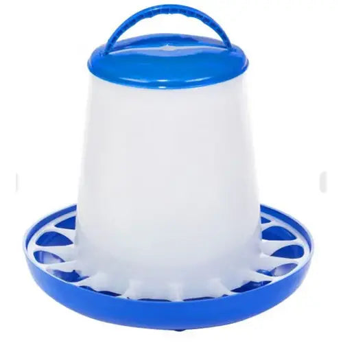 DOUBLE TUF PLASTIC POULTRY FEEDER 5 LBS