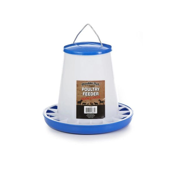 Double-Tuf 7 lb. Plastic Poultry Feeder