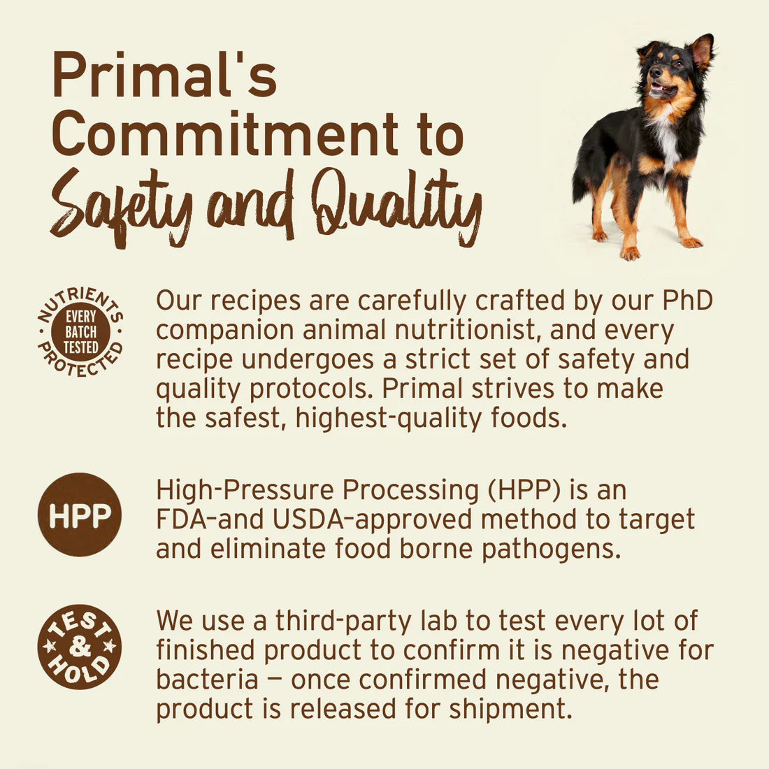 Primal Frozen Raw Rabbit Nuggets for Dogs 3lb