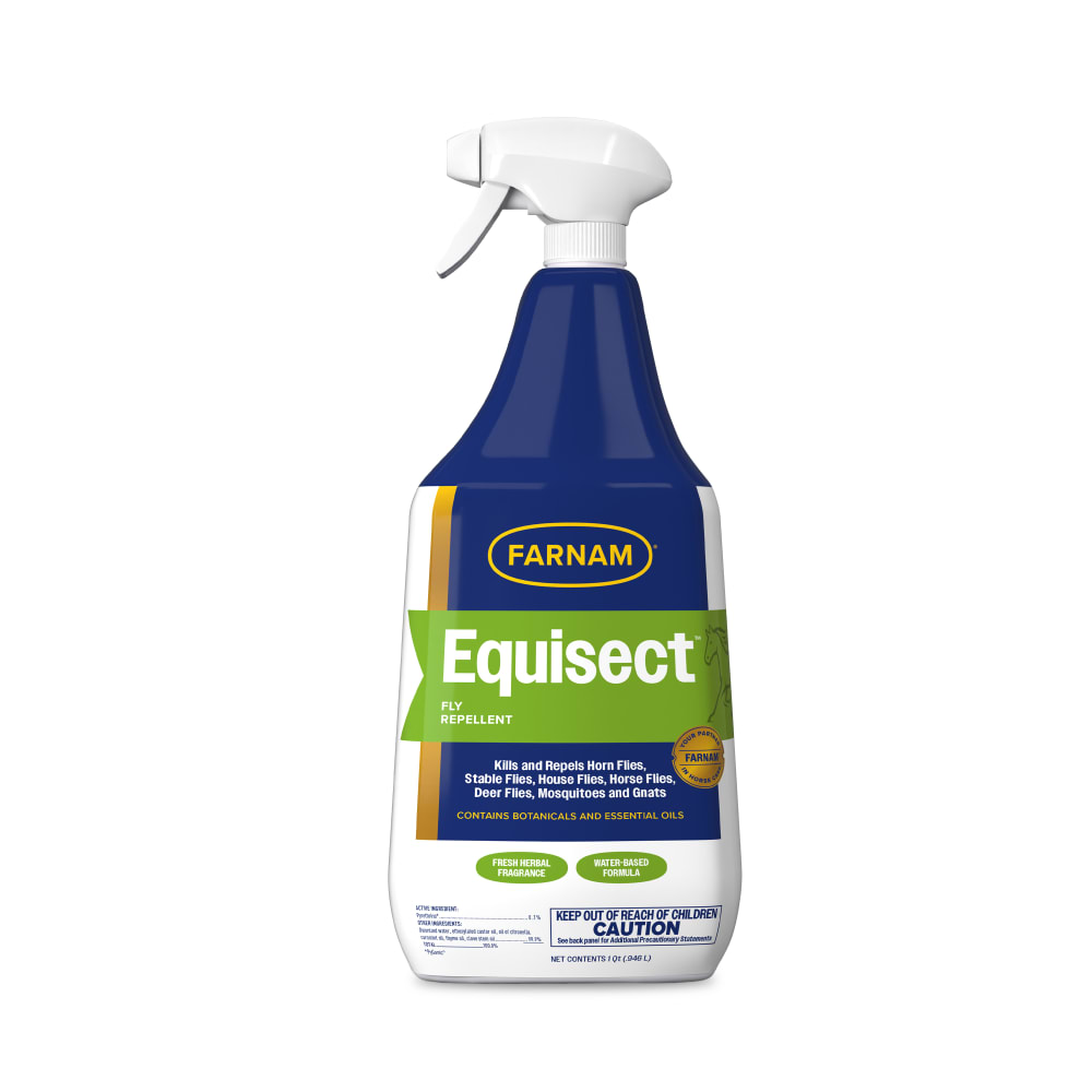 Farnam Equisect Fly Repellent with Essential Oils for Horses & Dogs 32oz