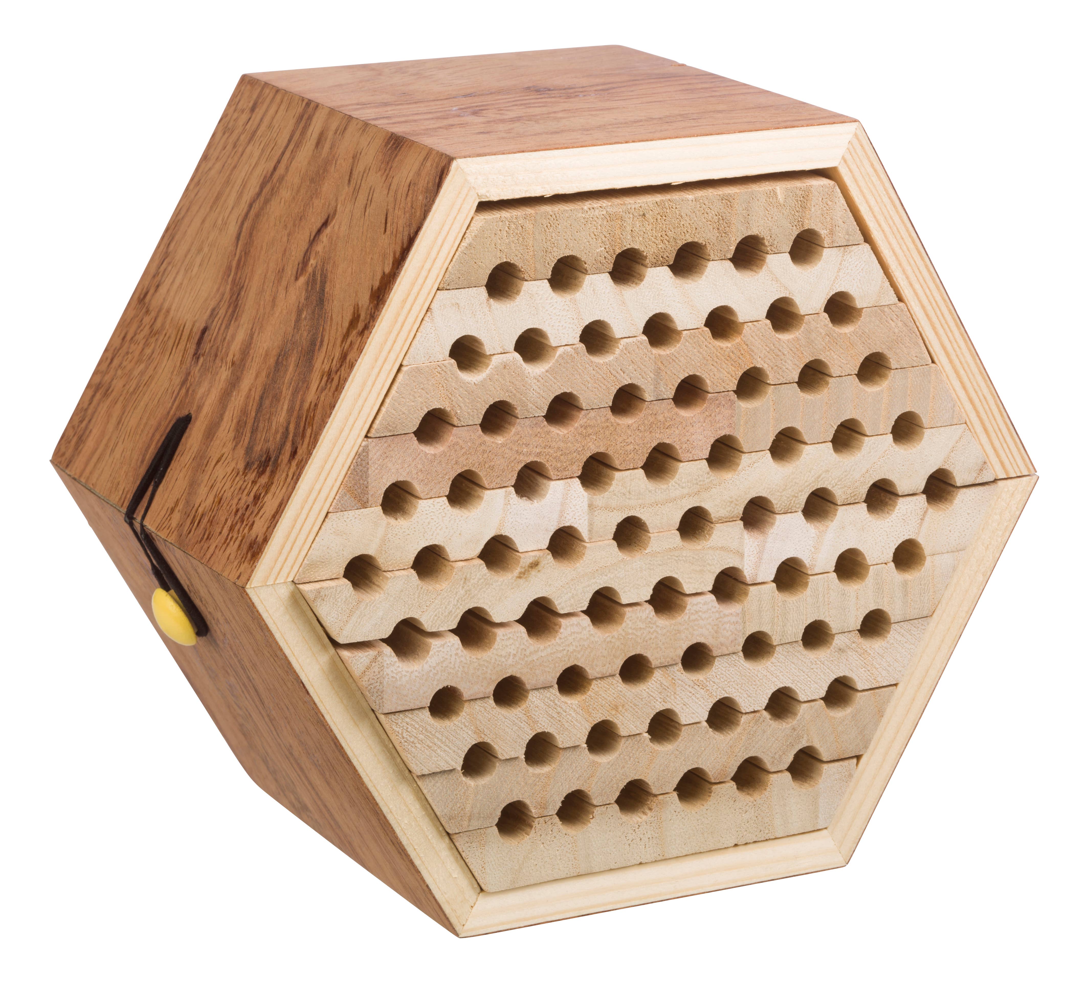 Toysmith - Beetle & Bee Solitary Bee Habitat