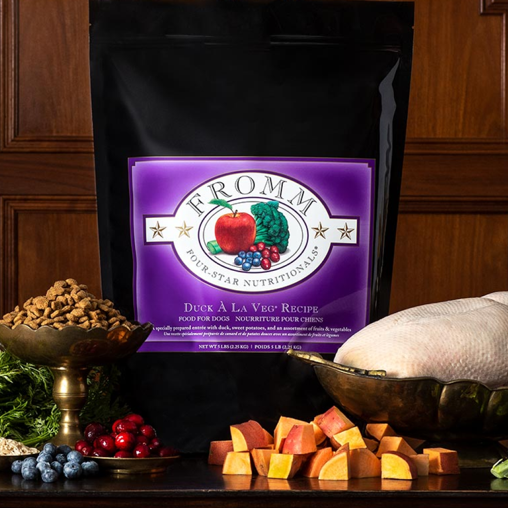 Fromm Four-Star Duck À La Veg® Recipe Dry Dog Food 12lb