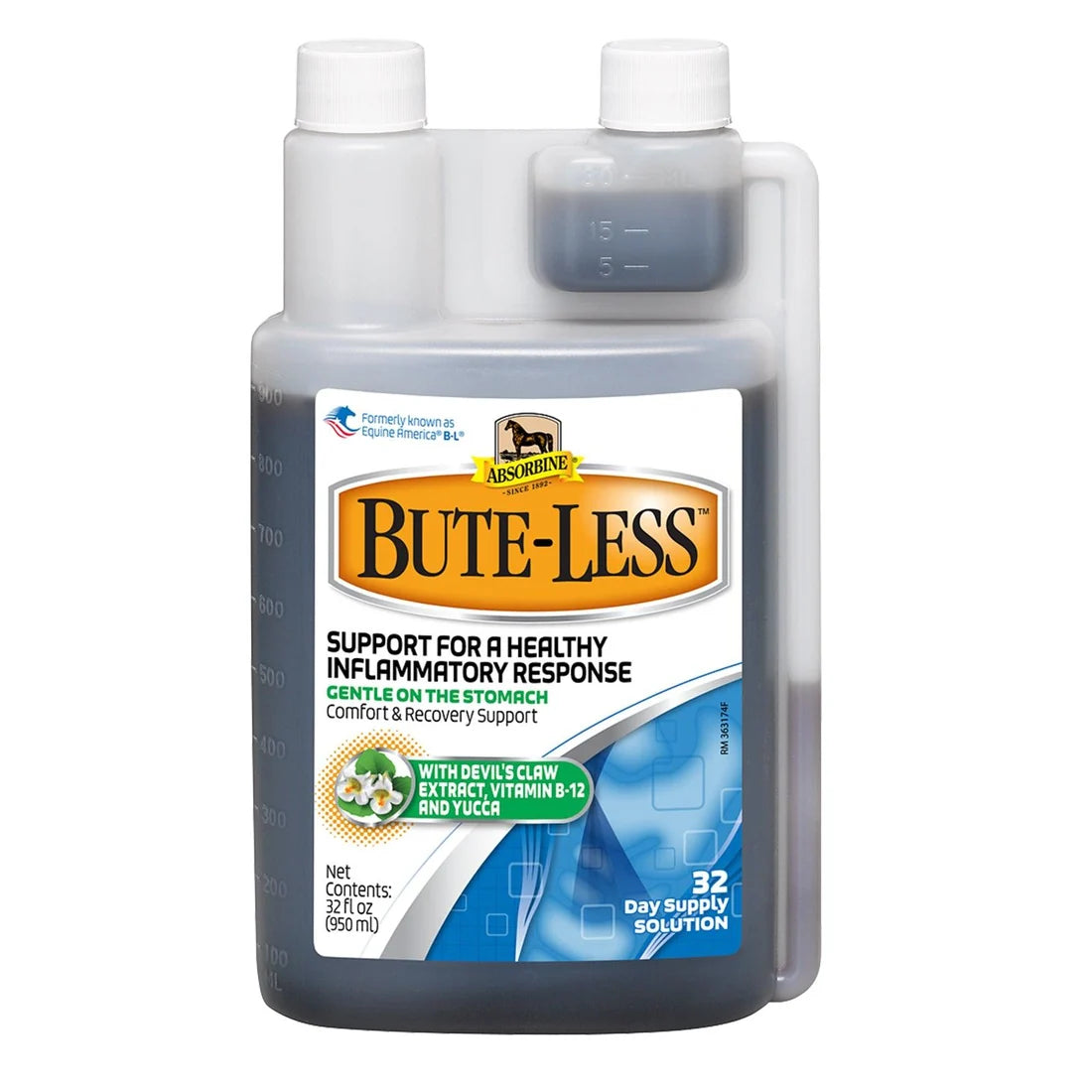Absorbine Bute-Less Comfort & Recovery Supplement Liquid 32oz