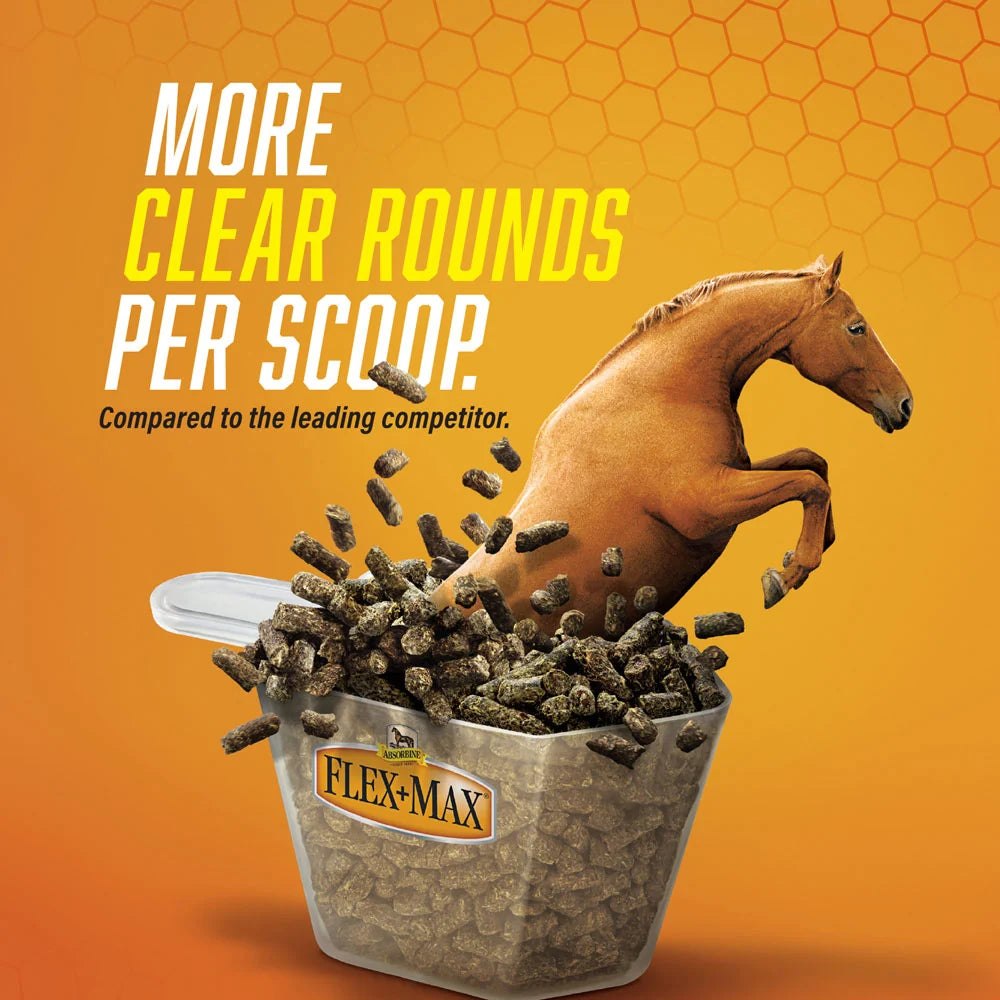 Absorbine Flex+Max Joint Health Supplement Pellets for Horses 10lb