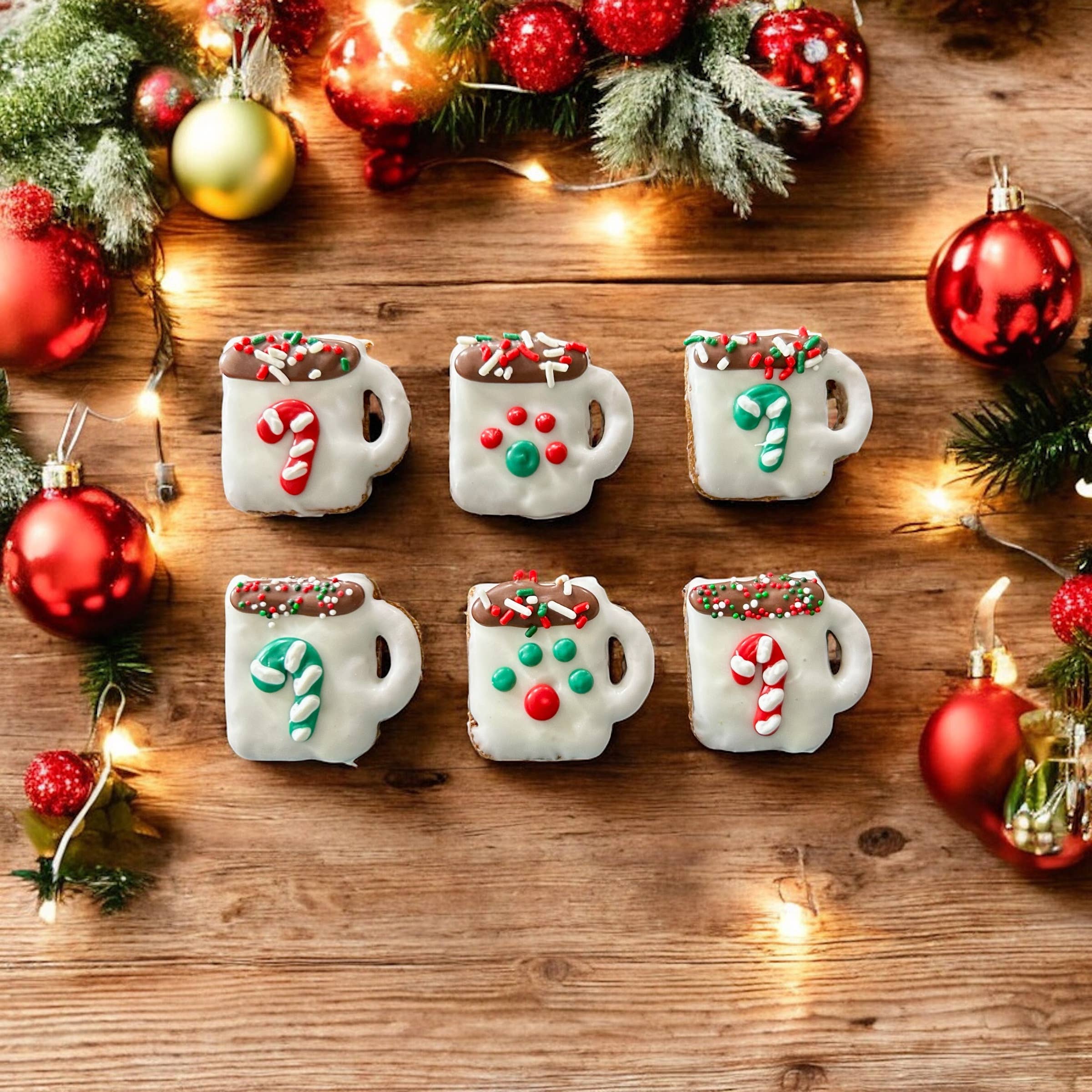 Mini Ho Ho Ho Cocoa dog treat