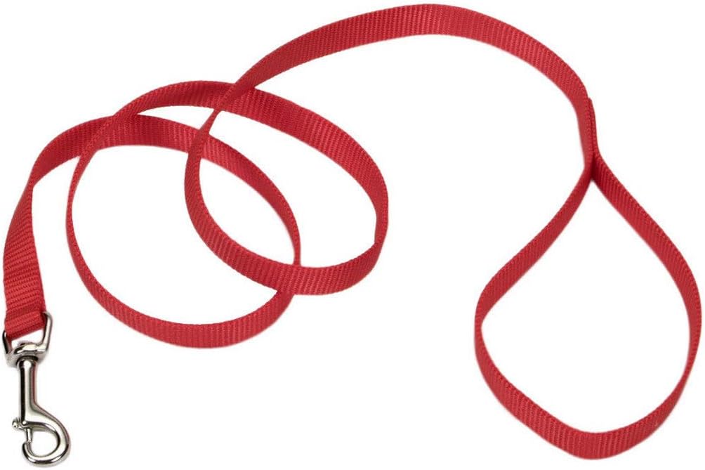 NYLON LEAD 5/8X72 RED