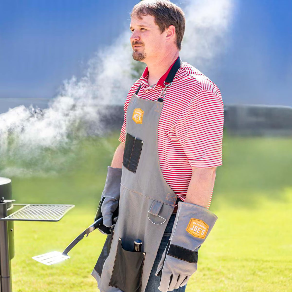GRILL ARPON GRAY 29.9"H