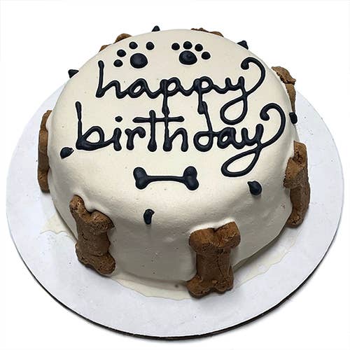 Bubba Rose White Dog Cake (Perishable)
